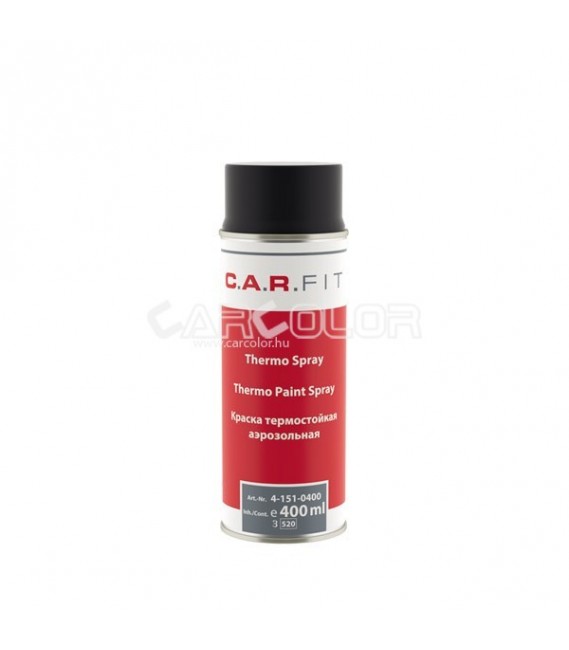 C.A.R. Fit  Hőálló  Festék Spray - Fekete (650°С )