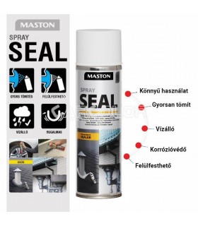 Maston Seal Vízzáró, Szigetelő Spray - Matt Fehér - (500ml)
