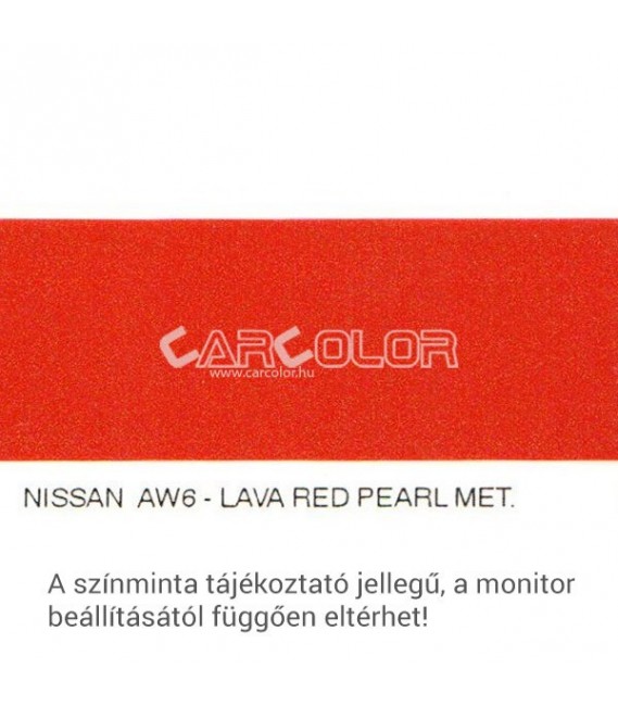 Nissan Metál Bázis Autófesték Színkód: AW6