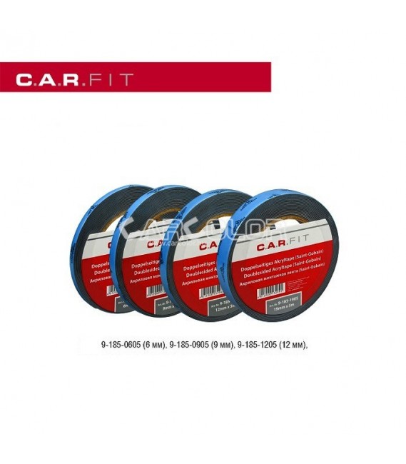 C.A.R. Fit Acrylictape  Kétoldalas Ragasztószalag Saint-Gobain (9mm)