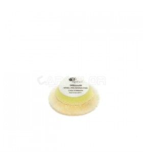 YELLOW WOOL POLISHING PAD MEDIUM Ø 80/90MM