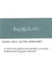 Nissan Metallic Base Color: BW3