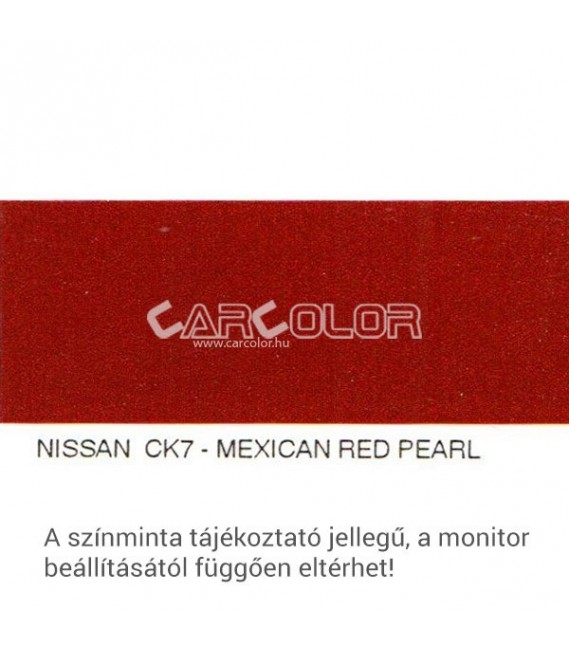 Nissan Metallic Base Color: CK7