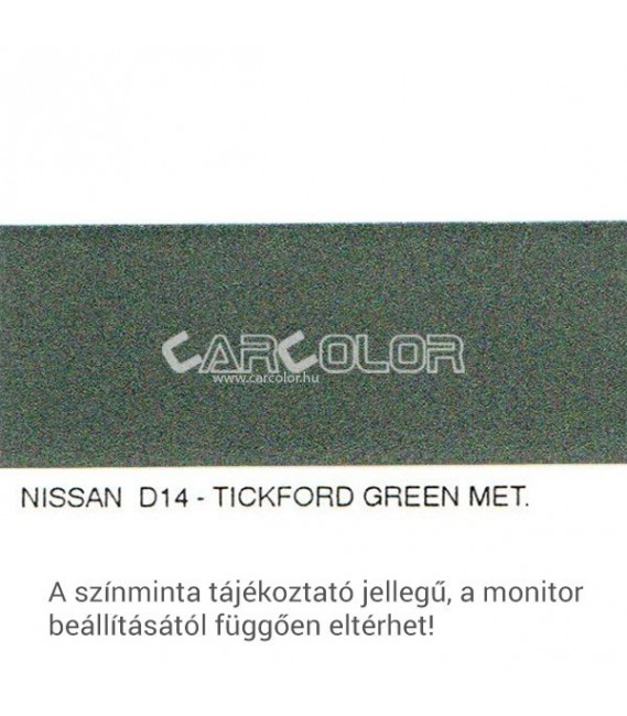 Nissan Metál Bázis Autófesték Színkód: D14
