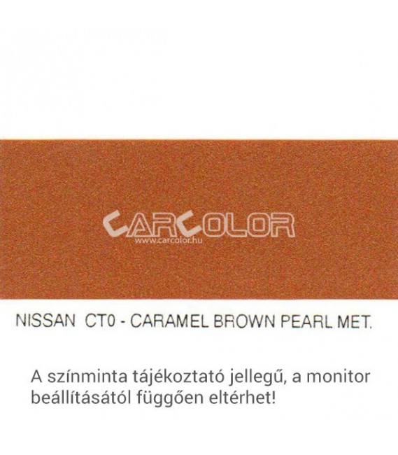 Nissan Metallic Base Color: CT0