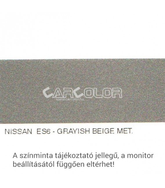 Nissan Metál Bázis Autófesték Színkód: ES6