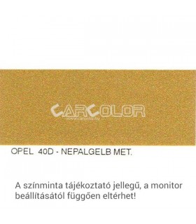 Opel Metallic Base Color: 21B