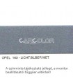 Opel Metallic Base Color: 163
