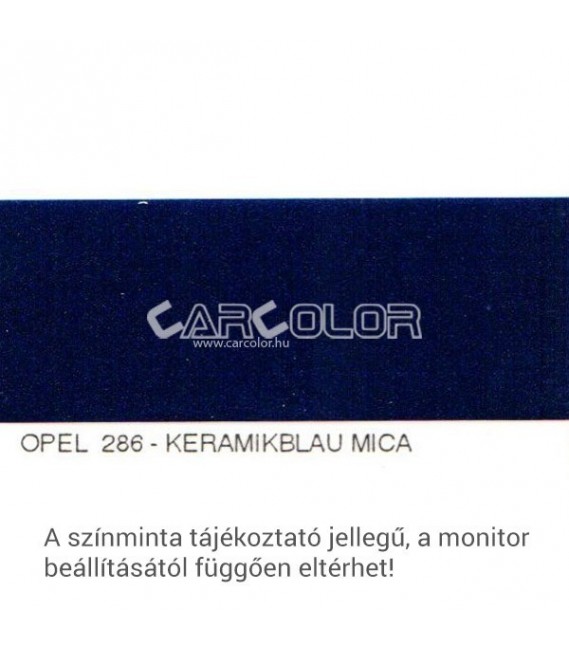 Opel Metallic Base Color: 286