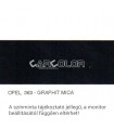 Opel Metál Bázis Autófesték Színkód: 363