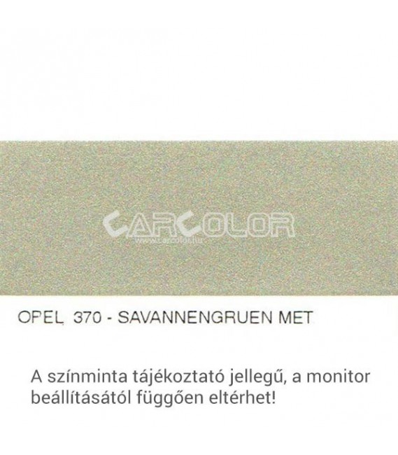 Opel Metál Bázis Autófesték Színkód: 370