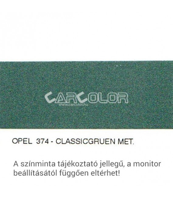 Opel Metál Bázis Autófesték Színkód: 374