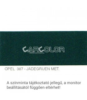 Opel Metallic Base Color: 387