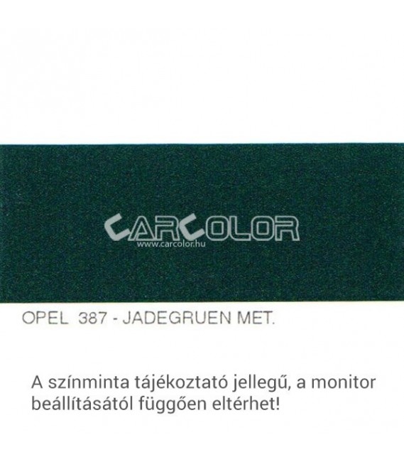 Opel Metallic Base Color: 387