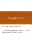 Opel Metallic Base Color: 486