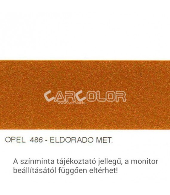 Opel Metallic Base Color: 486