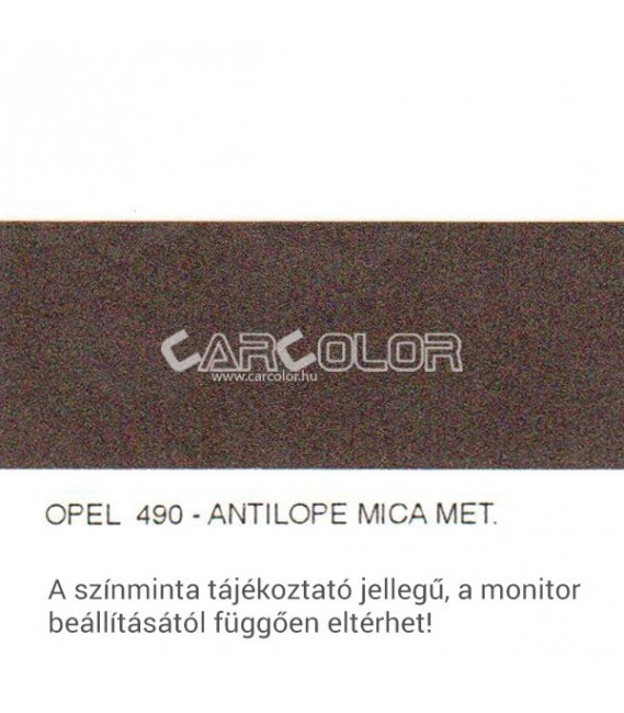 Opel Metallic Base Color: 490