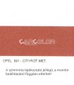 Opel Metallic Base Color: 586