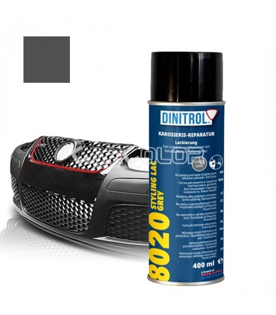 Lökhárító Spray - Szürke - (400ml) Dinitrol 8020
