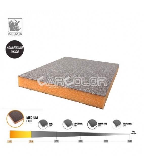 INDASA™ Rhynosoft Flexible Sanding Sponge Pad (P180)