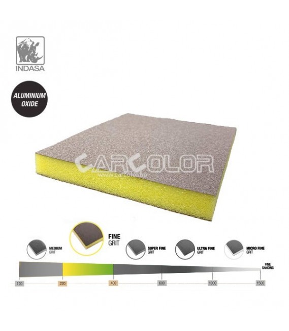 INDASA™ Rhyno Double Sided Sponge Pad (P120-P220)
