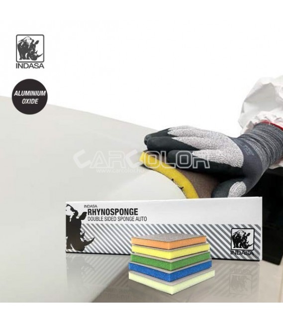 INDASA™ Rhyno Double Sided Sponge Pad SuperFine (P400-P600)