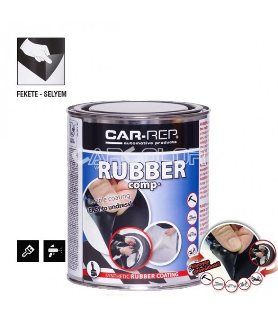 Car-Rep RUBBERcomp Black Matt  (1l)