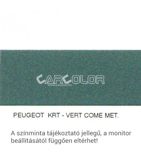 Peugeot Metál Bázis Autófesték Színkód: KRT