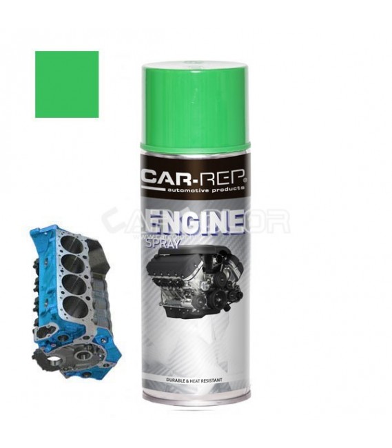 Motorblokk Festék Spray - Zöld - 110 °C -  Car-Rep - (400ml)