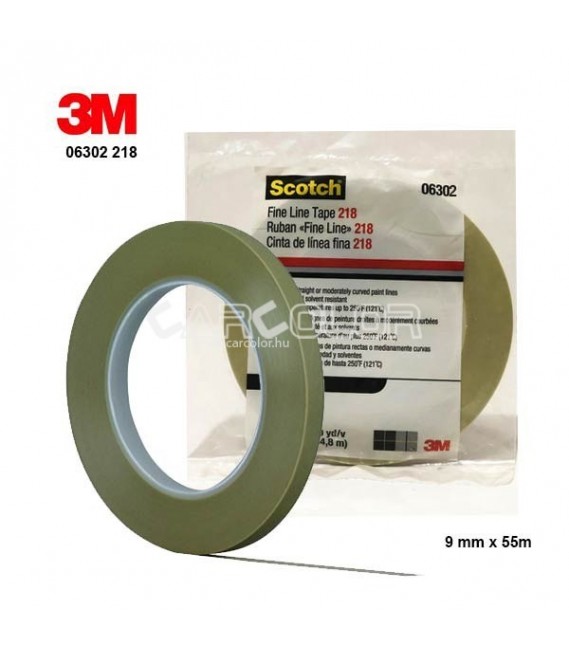 3M™ 06302 Scotch® Fine Line Tape 218 Green (9mm)