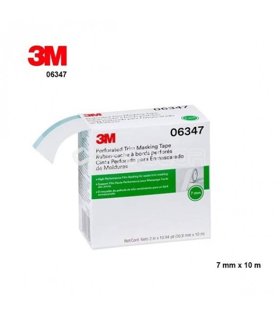 3M 06347 Gumiprofil (szélvédő) kiemelő maszkolószalag (7mm)