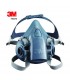 3M™ 7502 Szilikon Ikerszűrős Félálarc (L)