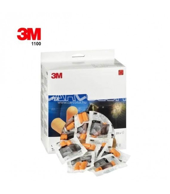 3M 1100 Poliuretán Füldugó  SNR: 37dB (10Pár)