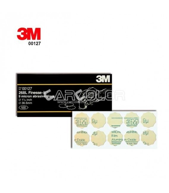 3M™ 00127  Finesse-it™ 268L Öntapadós csiszolóbélyeg (9μm)