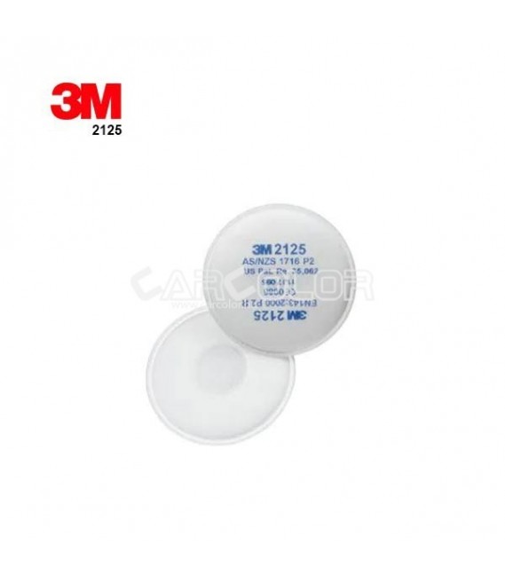 3M 2125 P2 Szűrőbetét, Részecskeszűrő (1Pár)