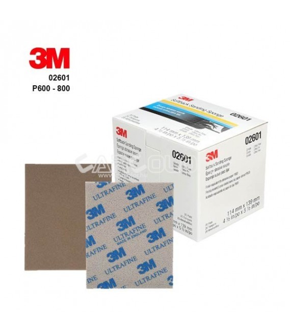 3M™ 02601Microfine Softback Sanding Sponge