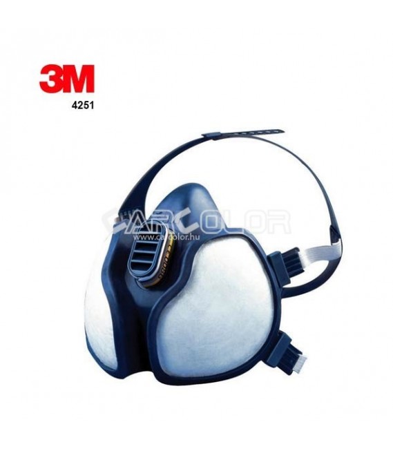 3M™ 4251 Ikerszűrős Félálarc, Fényezőmaszk