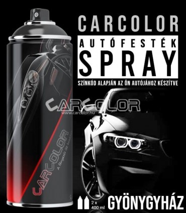 Custom filled aerosol (PEARL Colors)