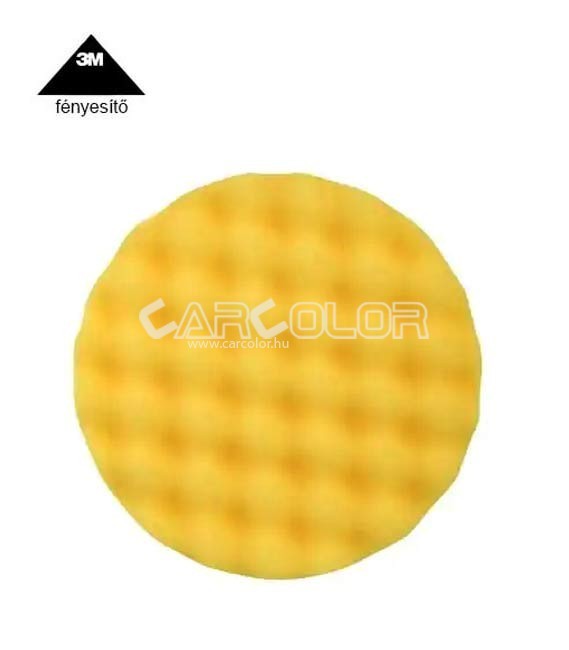 3M™ 50488 Perfect-It™ III Tépőzáras Polírszivacs (Sárga)