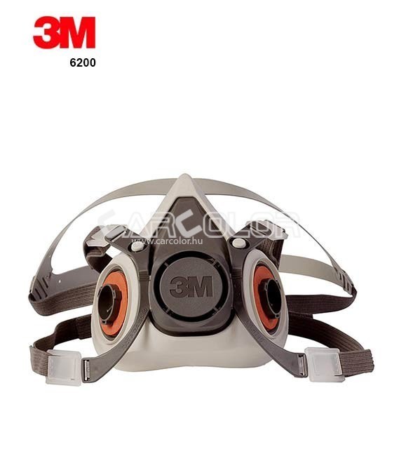 3M™ 6200 Ikerszűrős Félálarc, Fényezőmaszk (M)