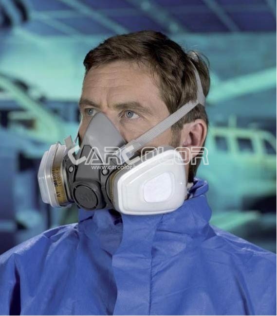 3M 6200 Ikerszűrős Félálarc, Fényezőmaszk (M)