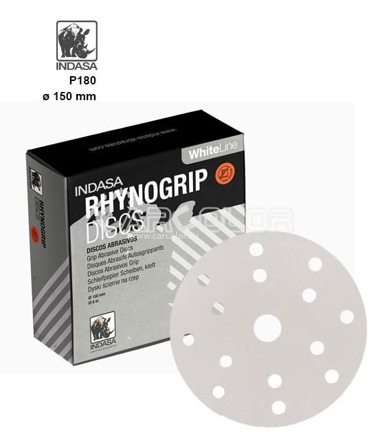 INDASA™ Abrasive Discs 15+1 hole  (P40)