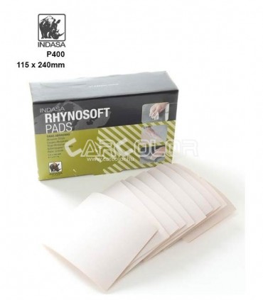 INDASA™ Rhynosoft Flexible Sanding Sponge Pad (P400)