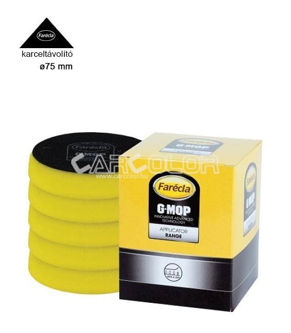 Farecla G-Mop Durva Tépőzáras Polírszivacs 3" (75mm)