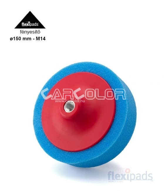 FlexiPads® 6 x 2” Fehér Polírszivacs M14 (150 x 50mm)