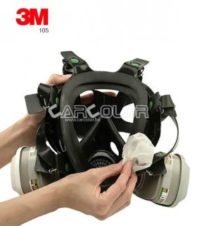 3M™ 105 Fertőtlenítő, Tisztítókendő félálarchoz (40db)