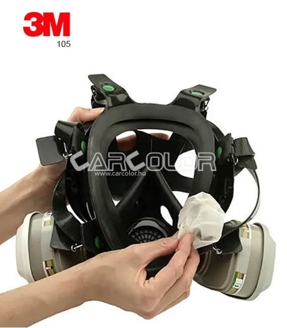 3M™ 105 Fertőtlenítő, Tisztítókendő félálarchoz (40db)