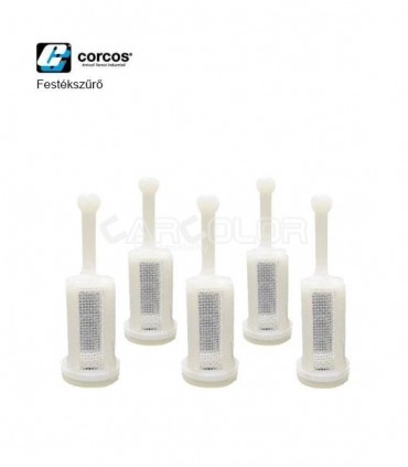 Corcos Plastic Gravity Type Spray Gun Filter (5pcs)