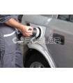 Random orbital sander with self generated dust extraction
