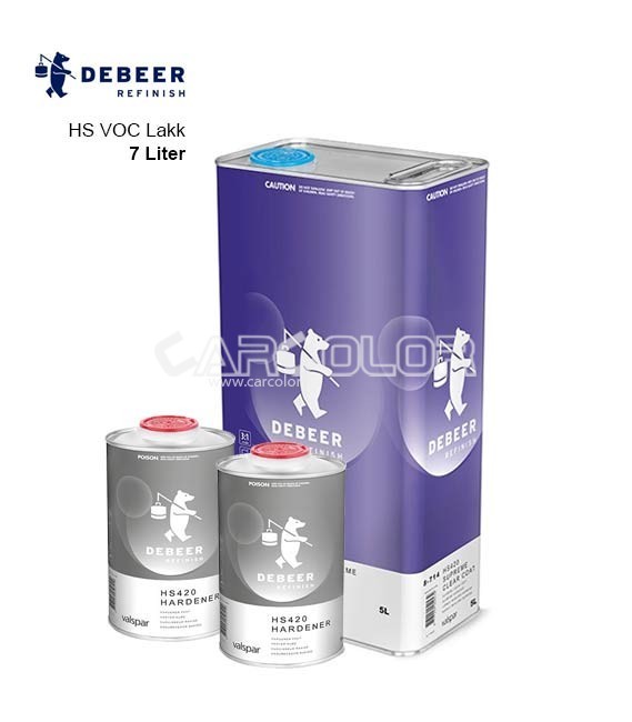 DeBeer 8-714 HS420 Supreme Clear Coat (5l)